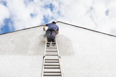 Peinture extérieure à Lignères — façades et ravalement